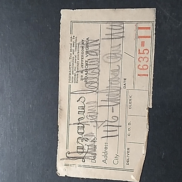 Vintage 1960s blue ladies hat - Picture 6 of 7